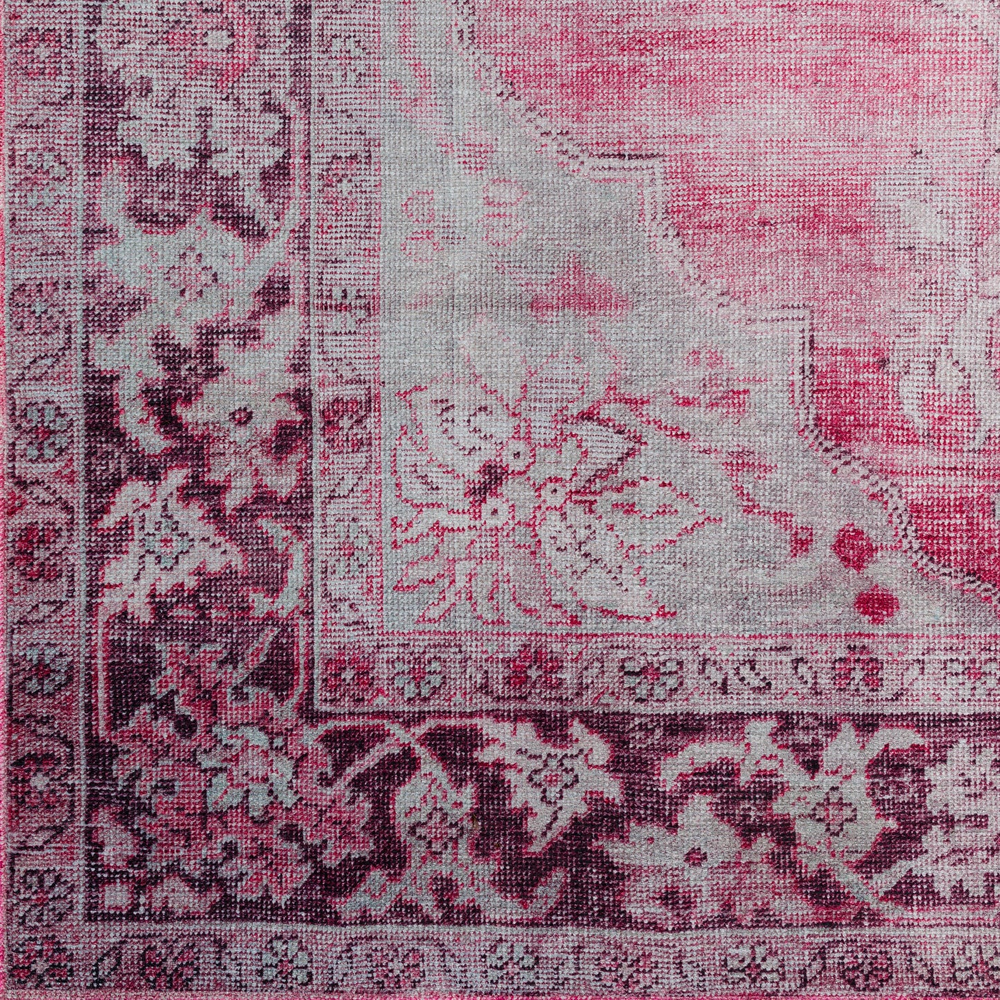 Amanti AM1 Blush 2'3" x 7'7" Runner Rug