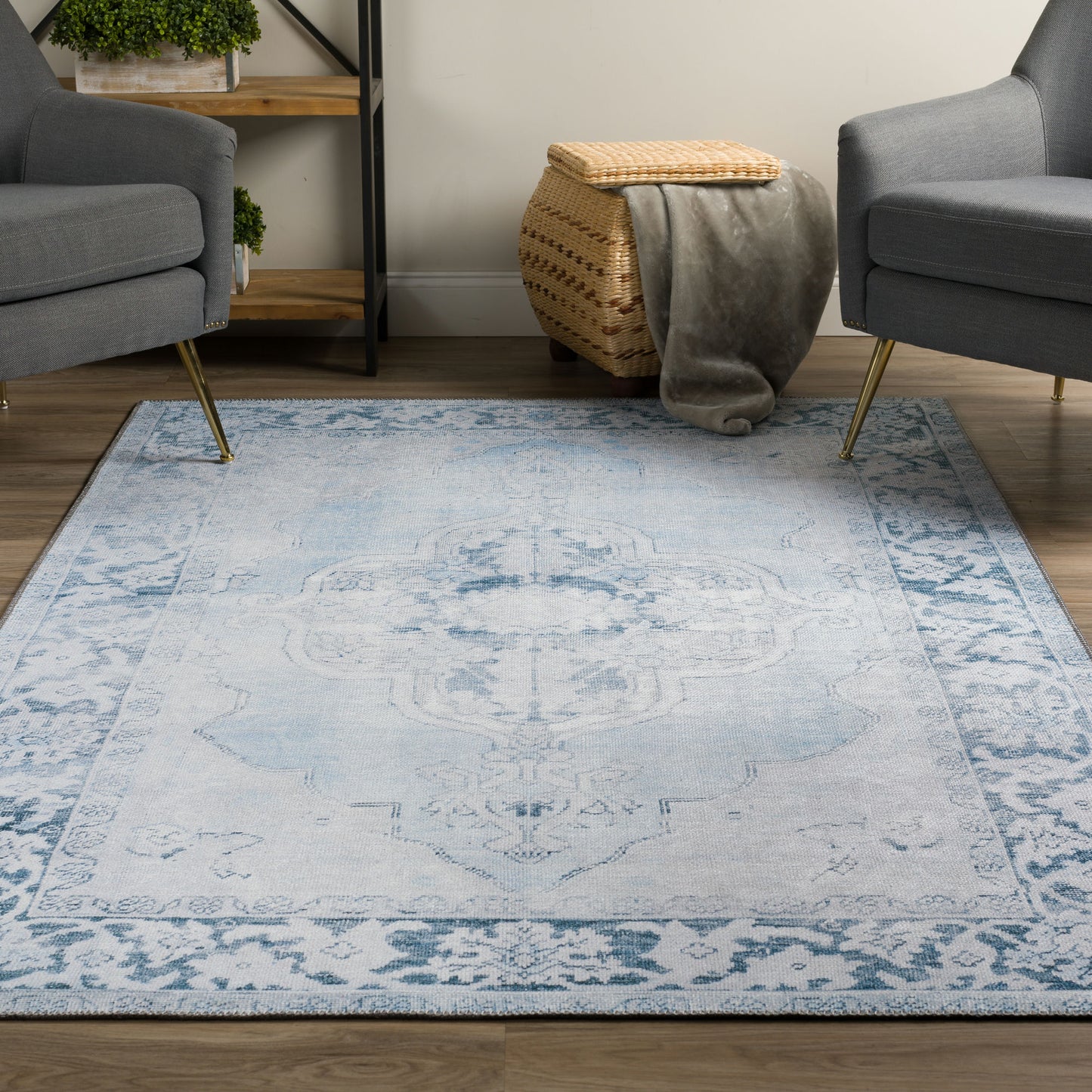 Amanti AM1 Mist 3'3" x 5'3" Rug