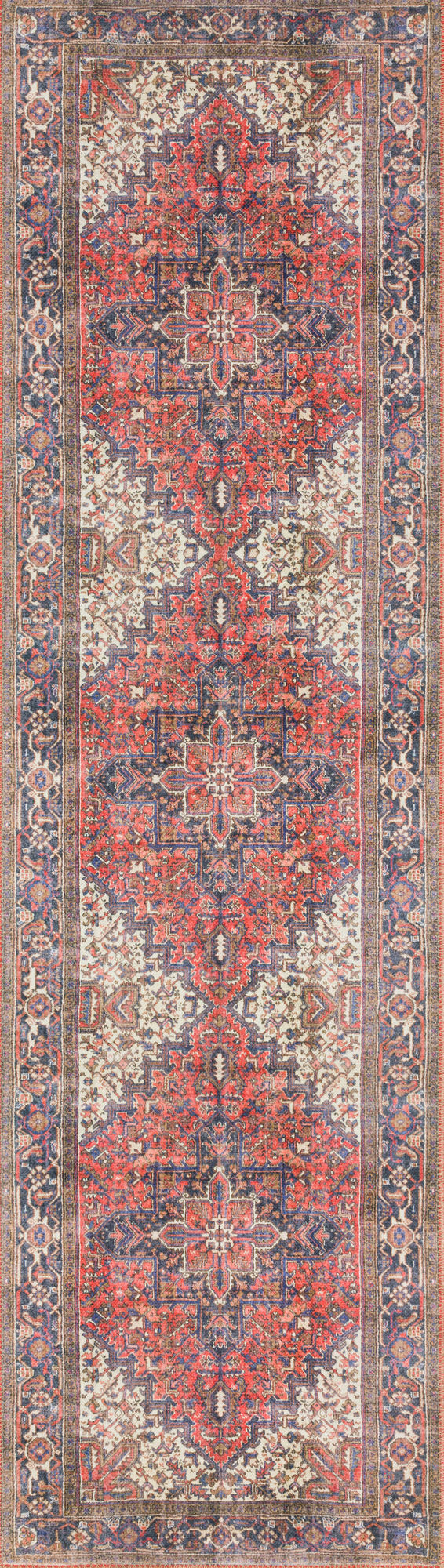 Amanti AM3 Cardinal 2'3" x 7'7" Runner Rug