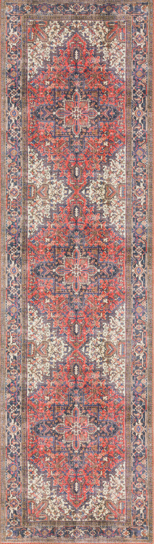 Amanti AM3 Cardinal 2'3" x 7'7" Runner Rug