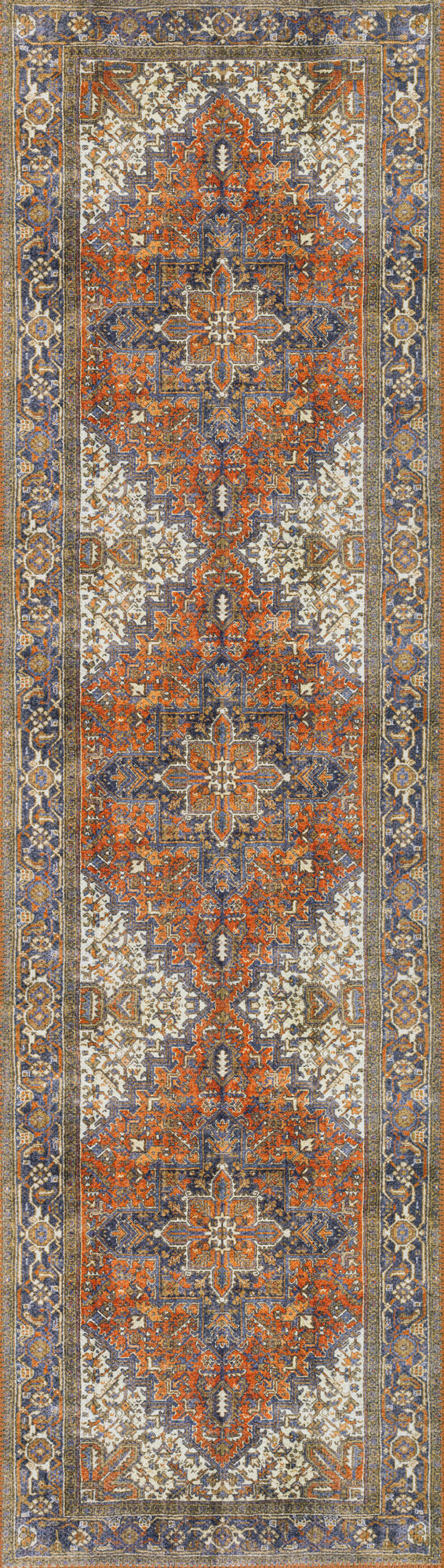 Amanti AM3 Copper 2'3" x 7'7" Runner Rug