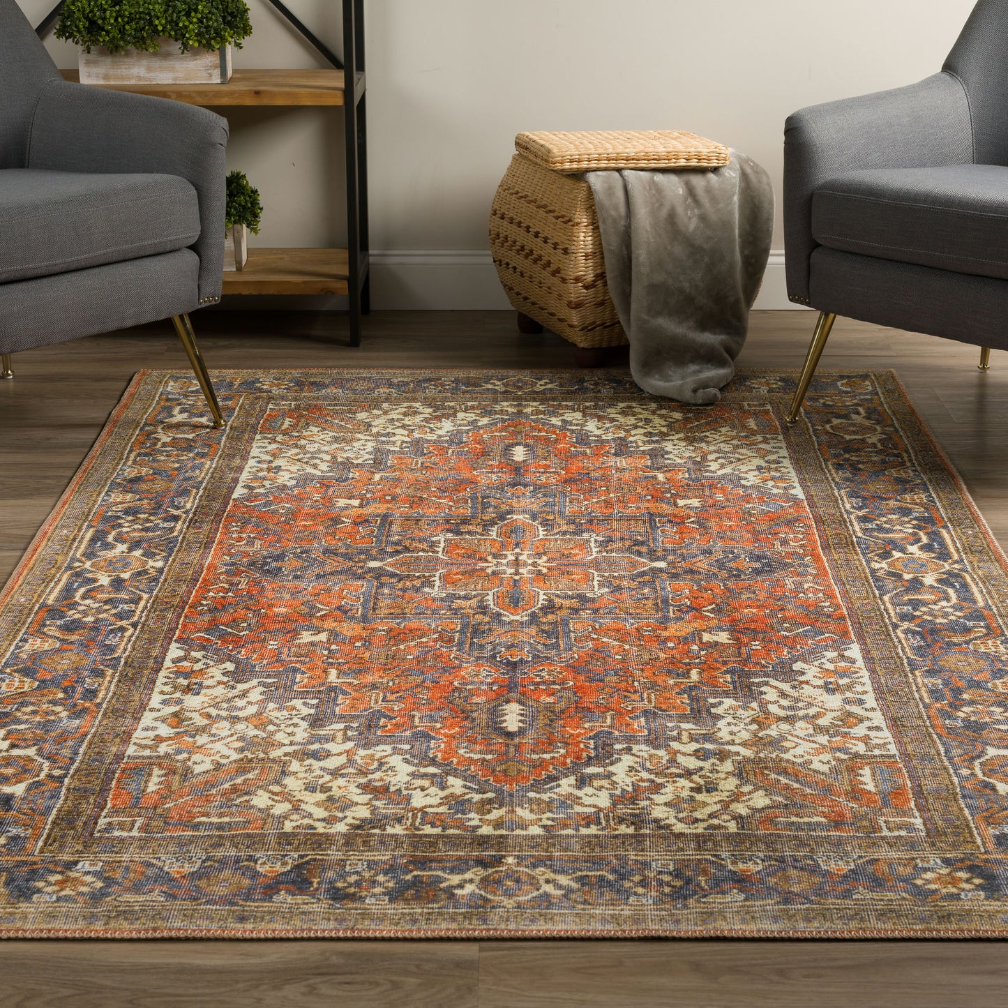 Amanti AM3 Copper 3'3" x 5'3" Rug