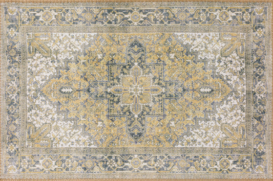 Amanti AM3 Gold 1'8" x 2'6" Rug