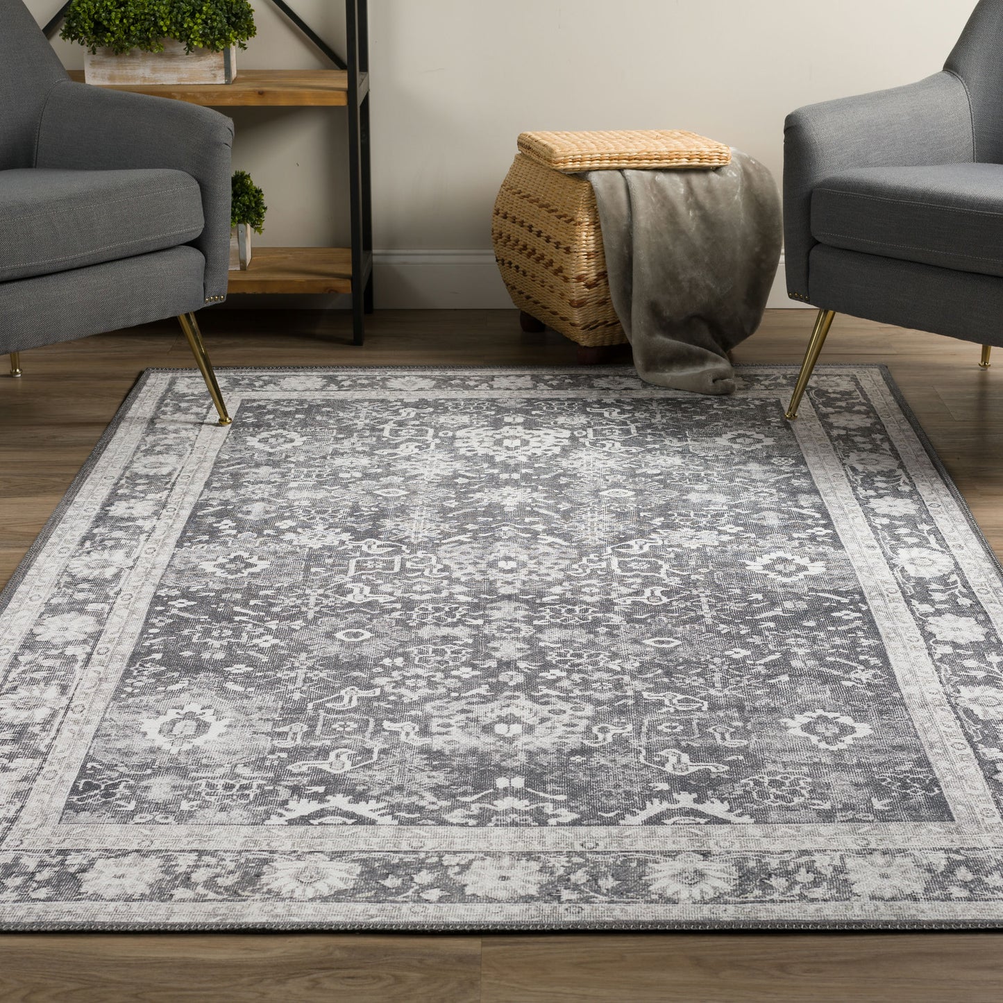 Amanti AM4 Dove 3'3" x 5'3" Rug