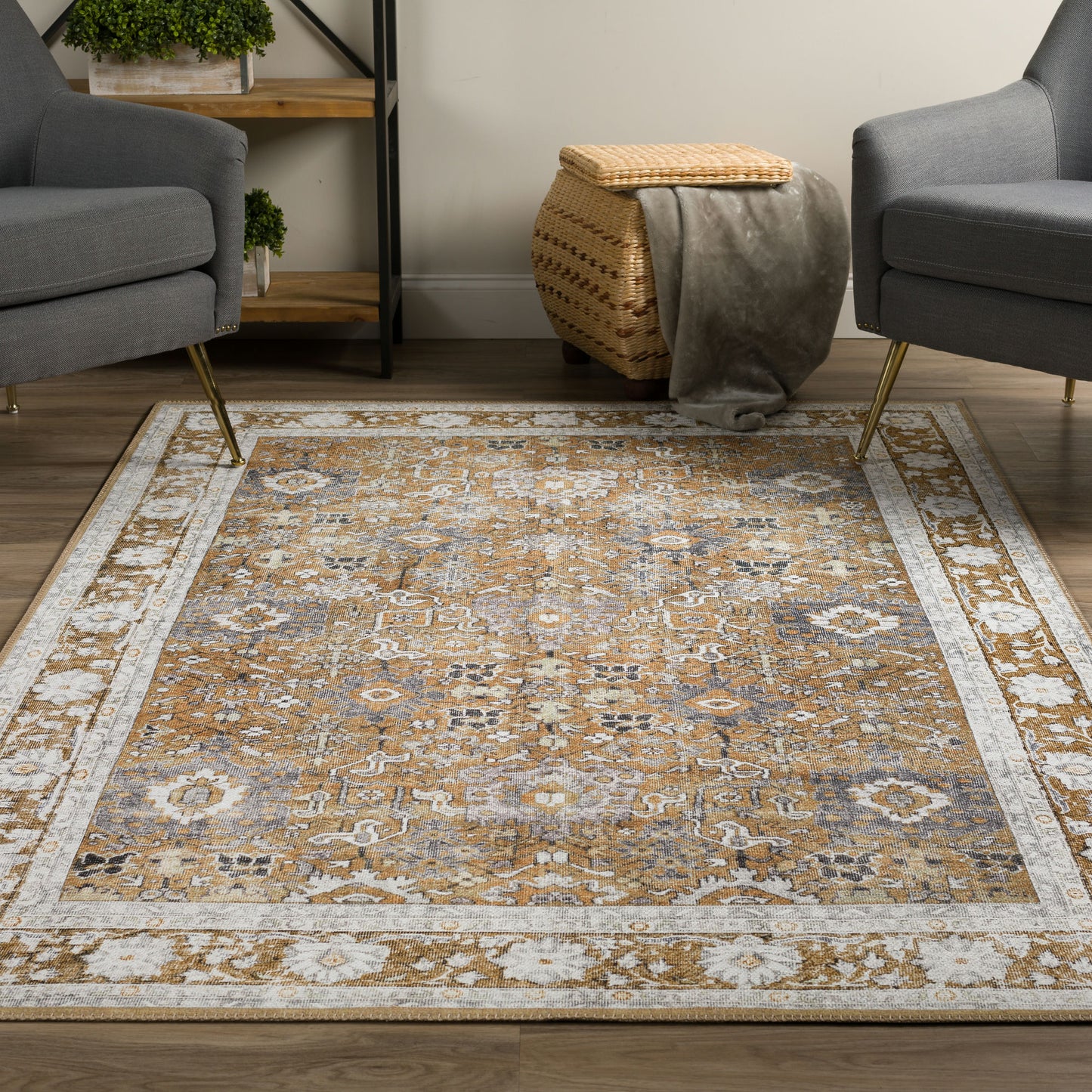 Amanti AM4 Walnut 5' x 7'7" Rug