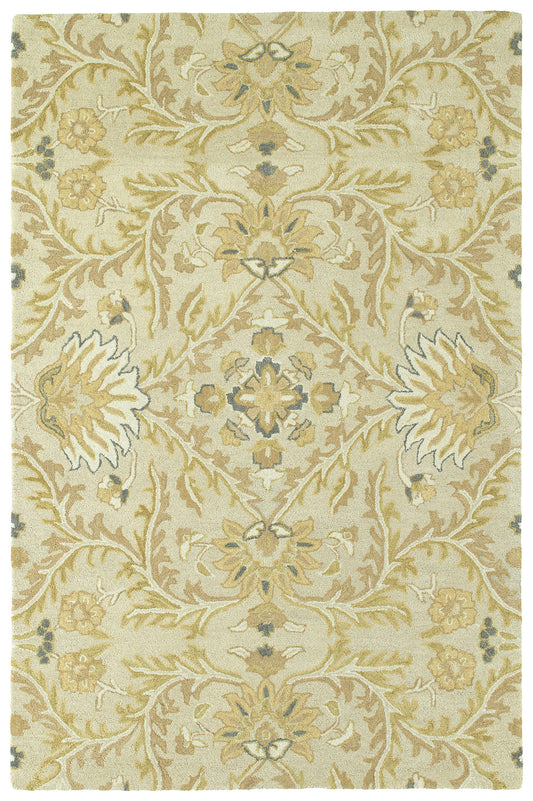 Kaleen Amaranta Collection Light Ivory Area Rug 8' x 10'