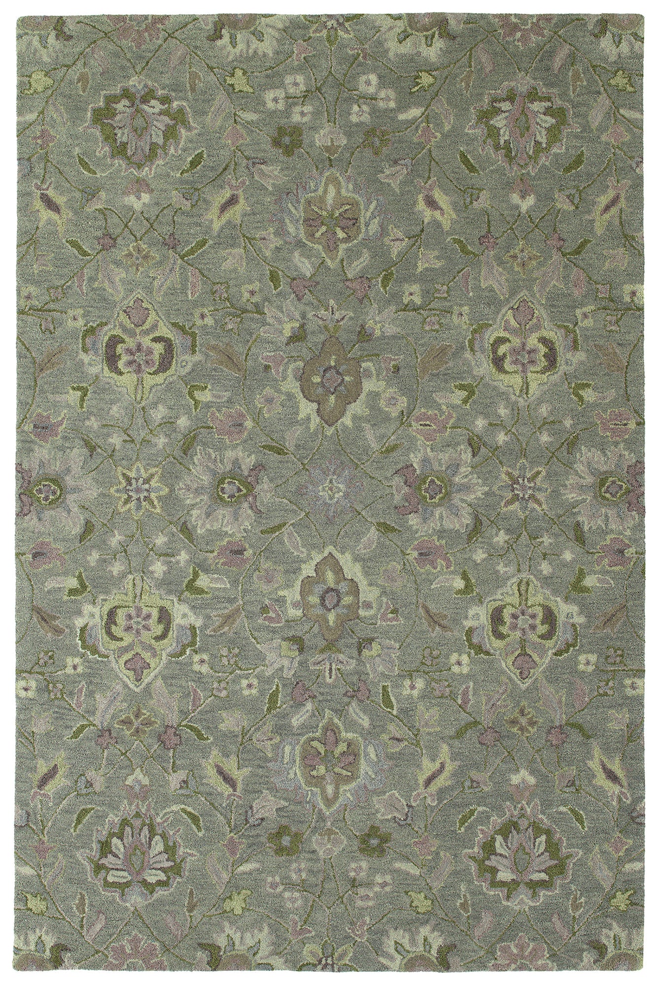 Kaleen Amaranta Collection Light Graphite Area Rug 8' x 10'