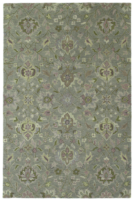 Kaleen Amaranta Collection Light Graphite Area Rug 8' x 10'