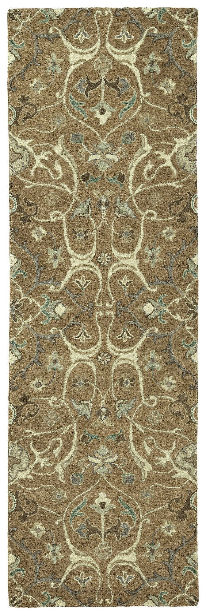 Kaleen Amaranta Collection Light Chino Runner 2'6" x 8'