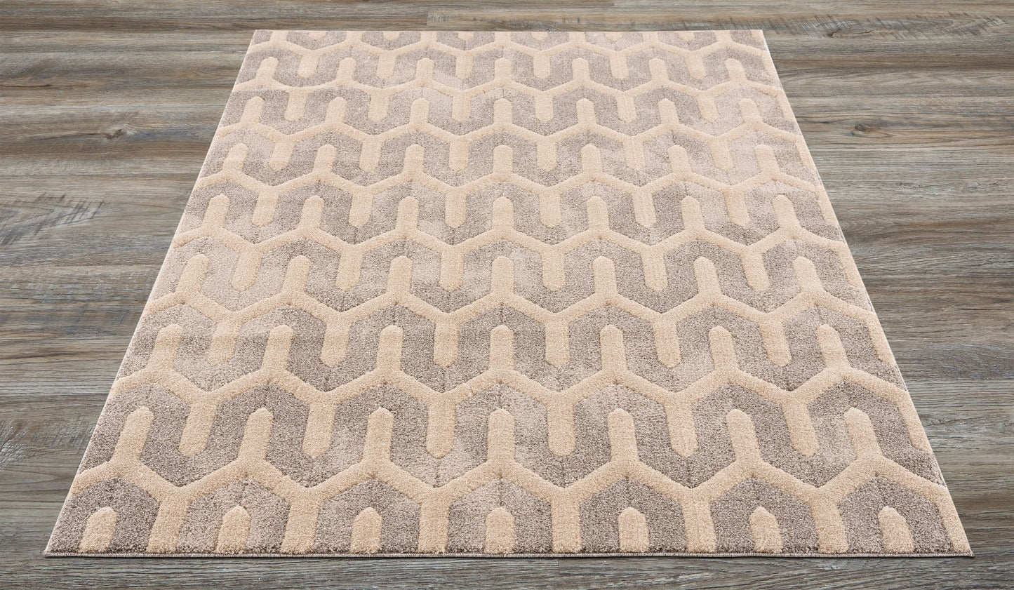Amazon-Az10408-Brown-7.10 X 10.6 Area Rug
