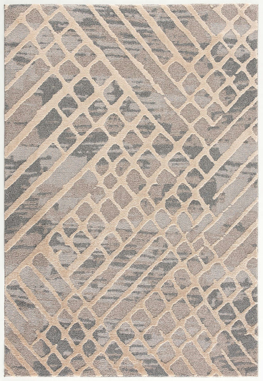 Amazon-Az10415-Gray_Beige-7.10 X 10.6 Area Rug