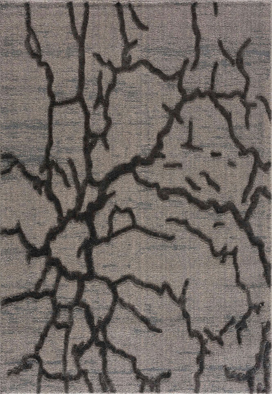 Amazon-Az10428-Gray-5.3 X 7.6 Area Rug