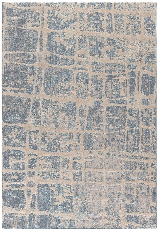 Amazon-Az10437-Blue-5.3 X 7.6 Area Rug