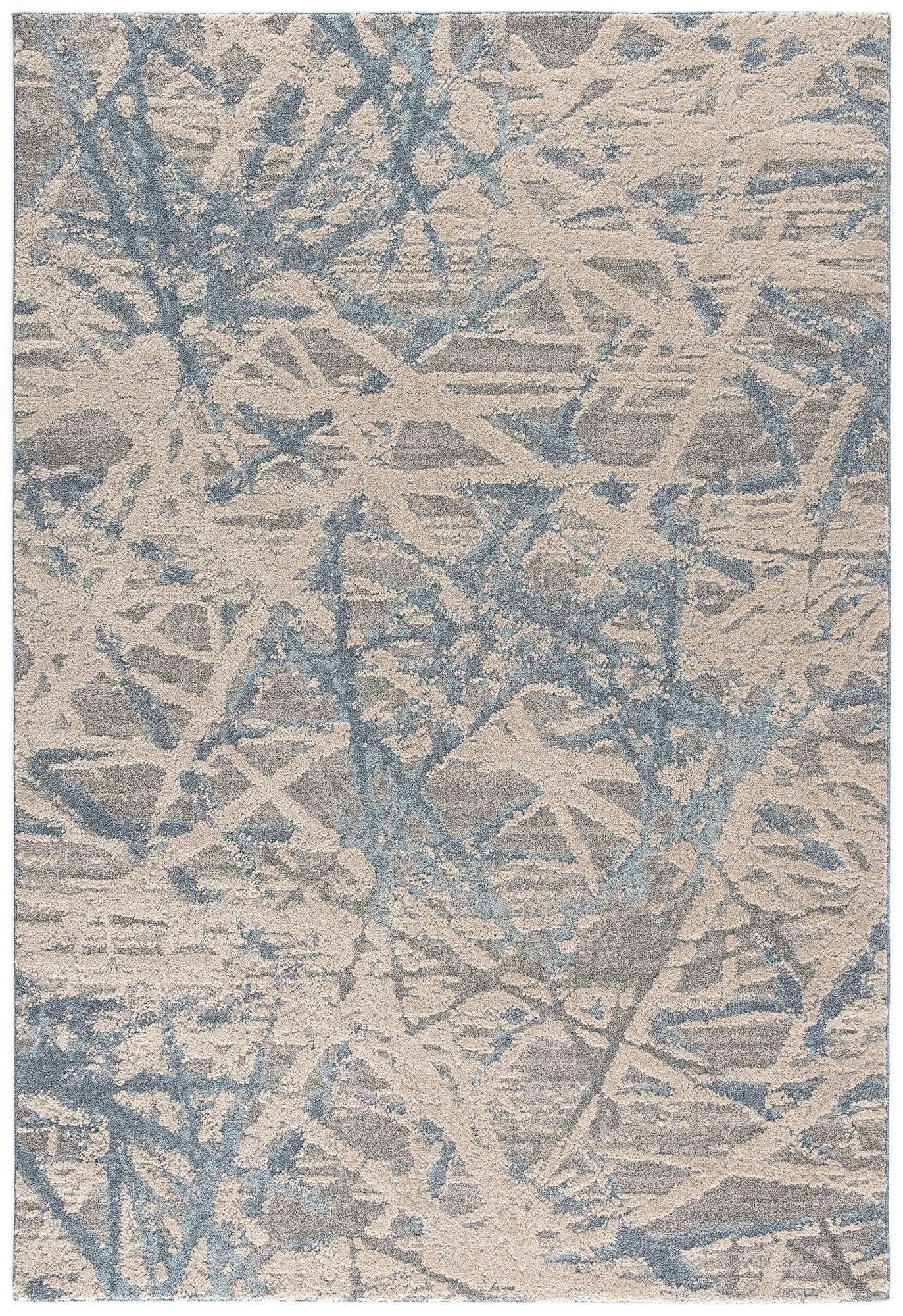 Amazon-Az10439-Gray_Blue-5.3 X 7.6 Area Rug
