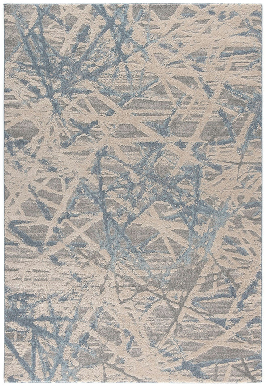 Amazon-Az10439-Gray_Blue-7.10 X 10.6 Area Rug
