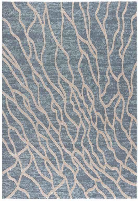 Amazon-Az10442-Blue-7.10 X 10.6 Area Rug