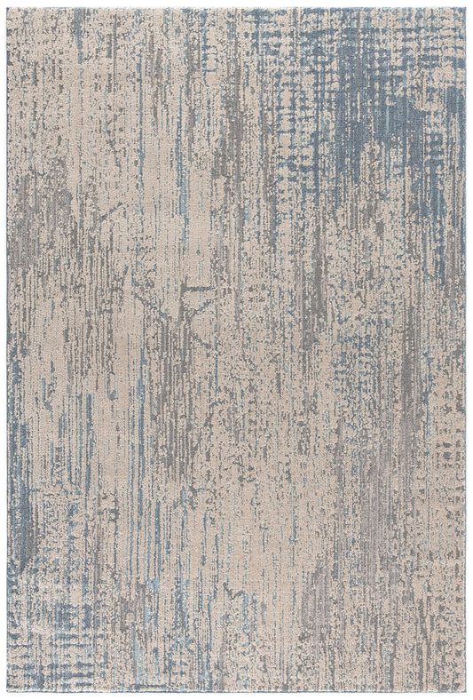 Amazon- Az10447-Gray_Blue-7.10 X 10.6 Area Rug