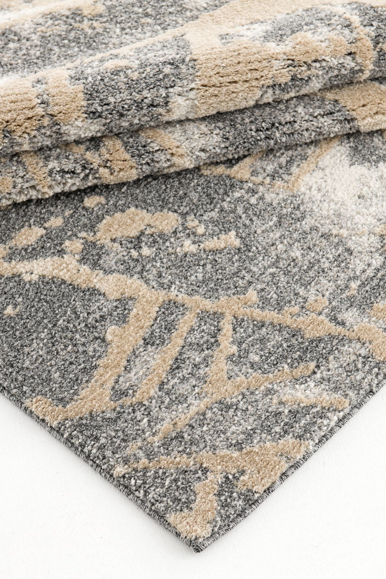 Amazon-Az11207-Grey-5.3X7.4-160X225 Area Rug
