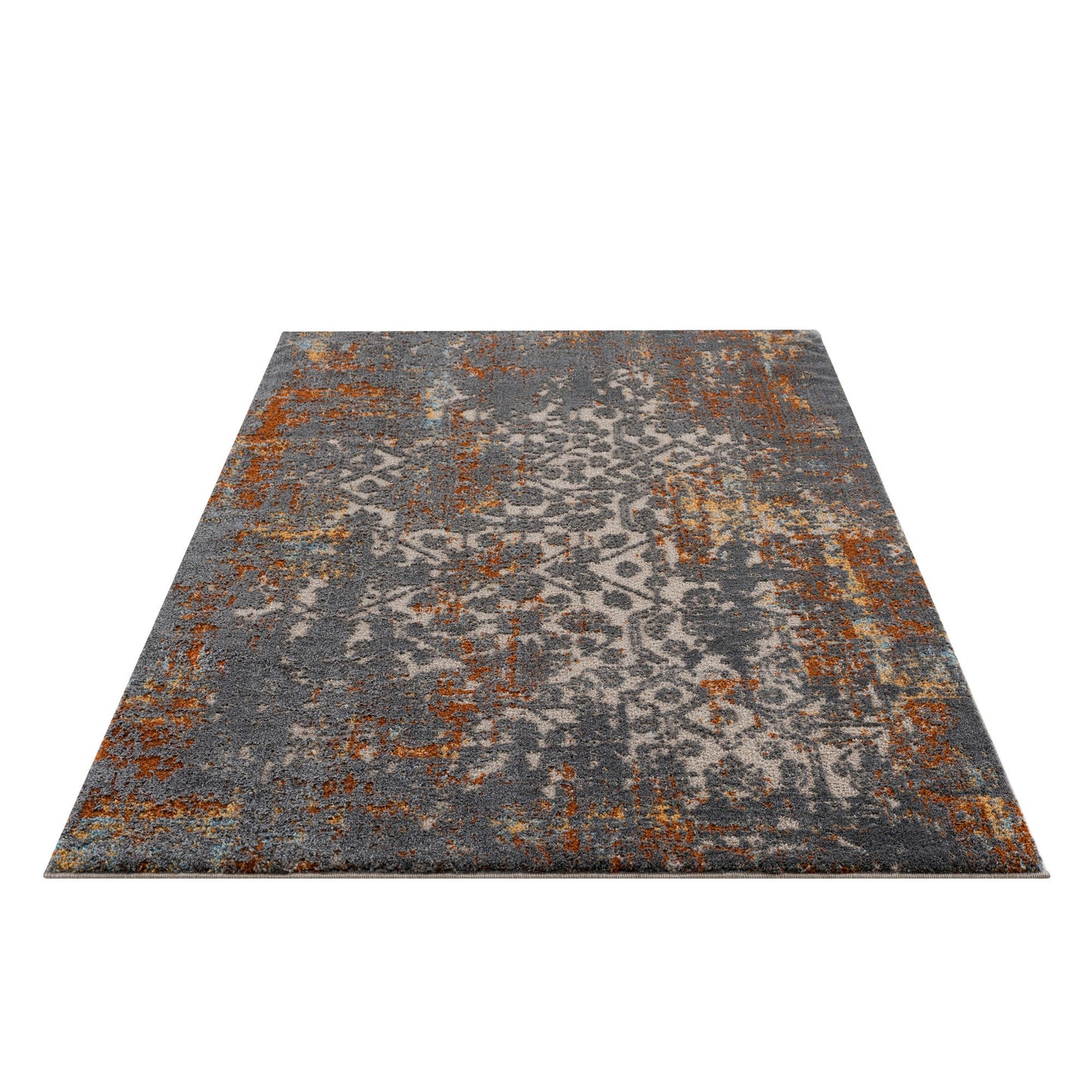 Amazon-Az10429-Orange-7.10 X 10.6 Area Rug