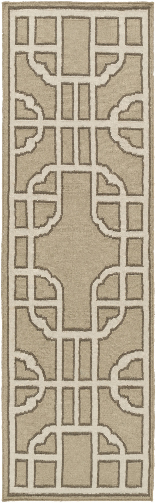 Surya Alameda Dark Brown Rug 2'6" X 8'