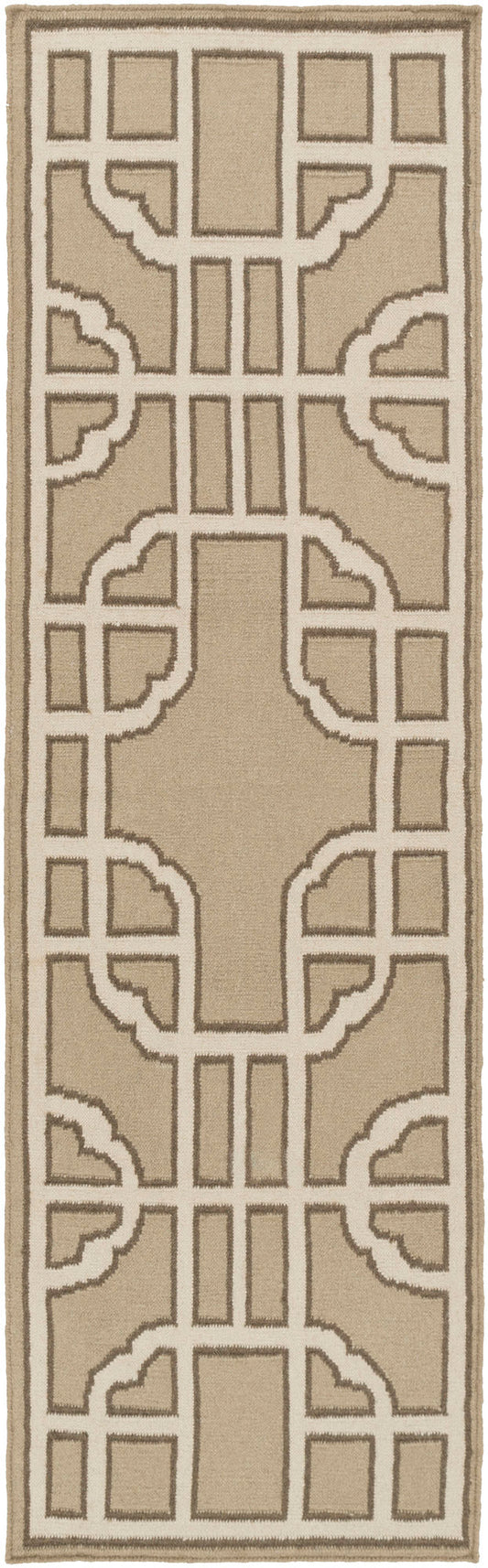 Surya Alameda Dark Brown Rug 2'6" X 8'