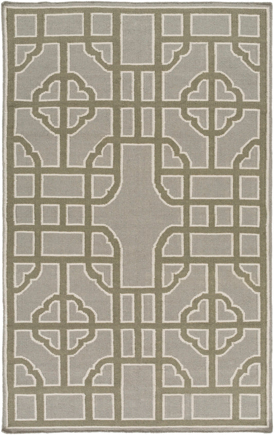 Surya Alameda Charcoal Rug 5' X 8'