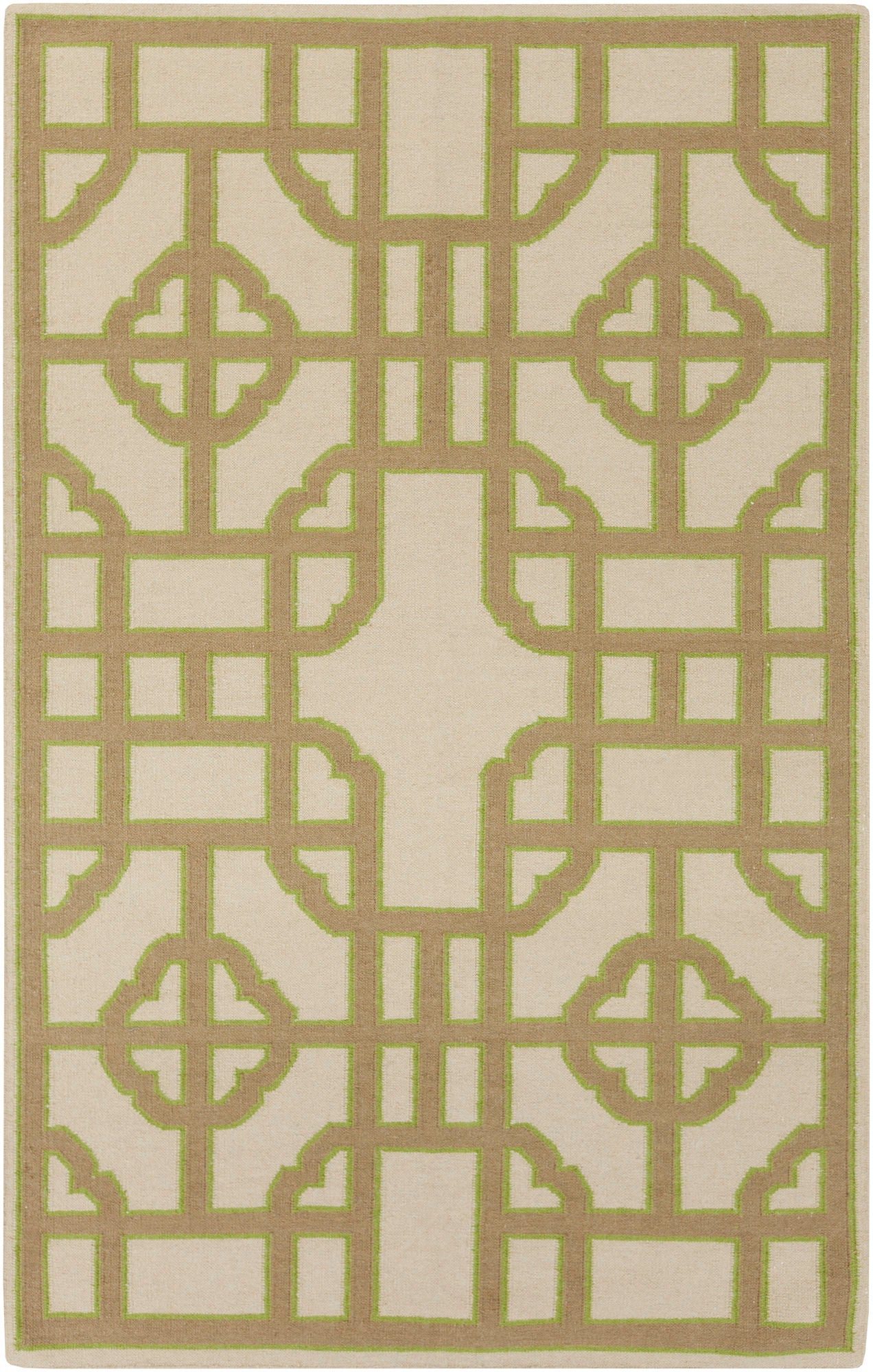 Surya Alameda Light Brown Rug 5' X 8'