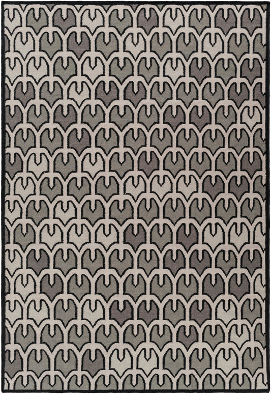 Surya Alameda Black Rug 8' X 11'