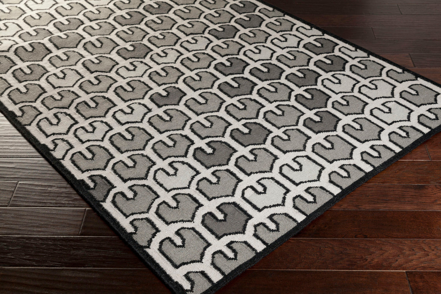 Surya Alameda Black Rug 8' X 11'