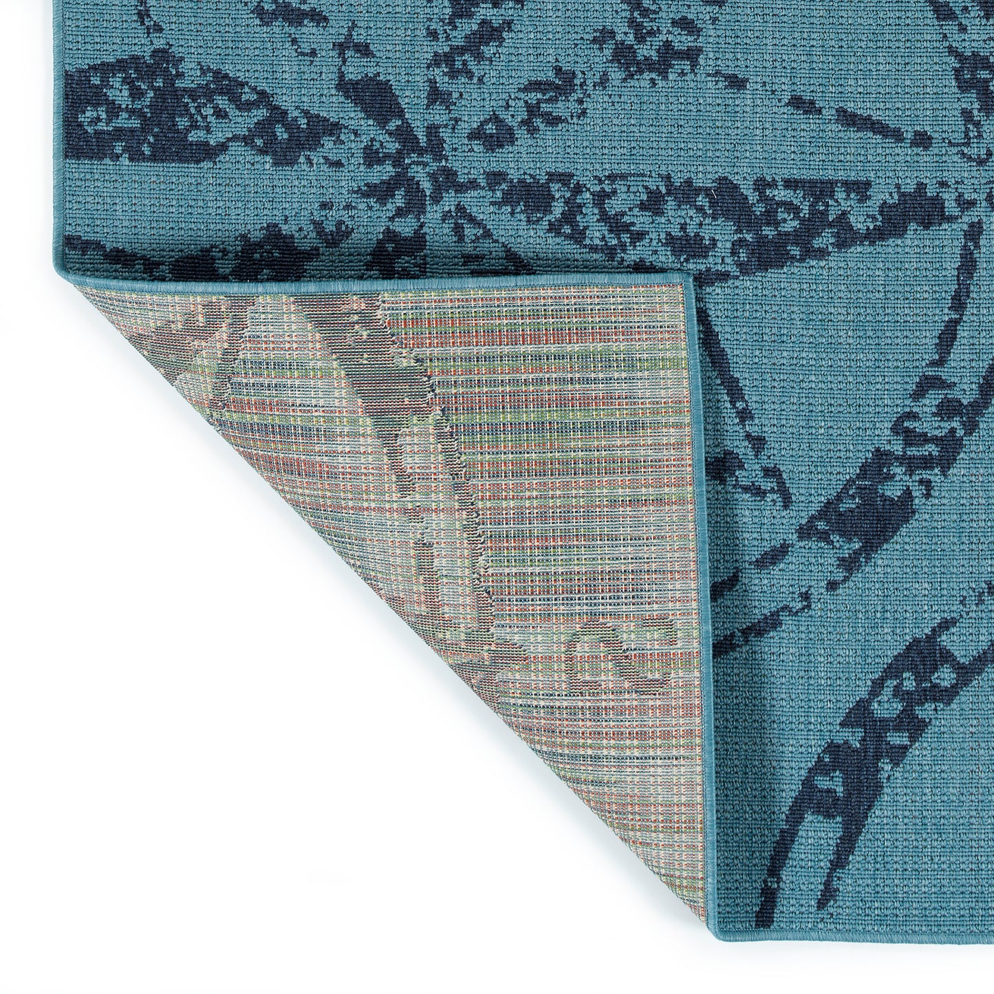 Kaleen Amalie Collection AML01-79 Light Blue Throw Rug 1'9" x 3'