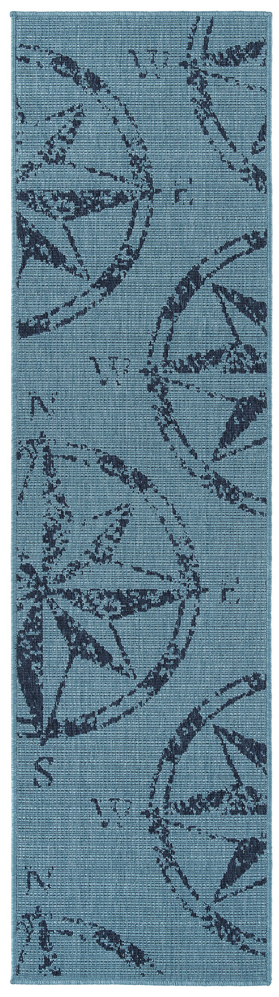 Kaleen Amalie Collection AML01-79 Light Blue Runner 2'2" x 8'
