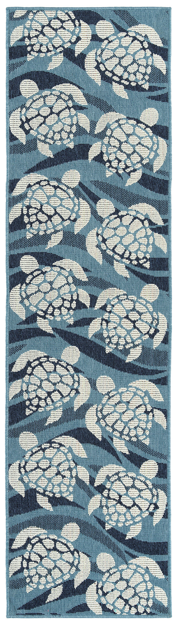 Kaleen Amalie Collection AML02-79 Light Blue Throw Rug 2'5" x 3'9"