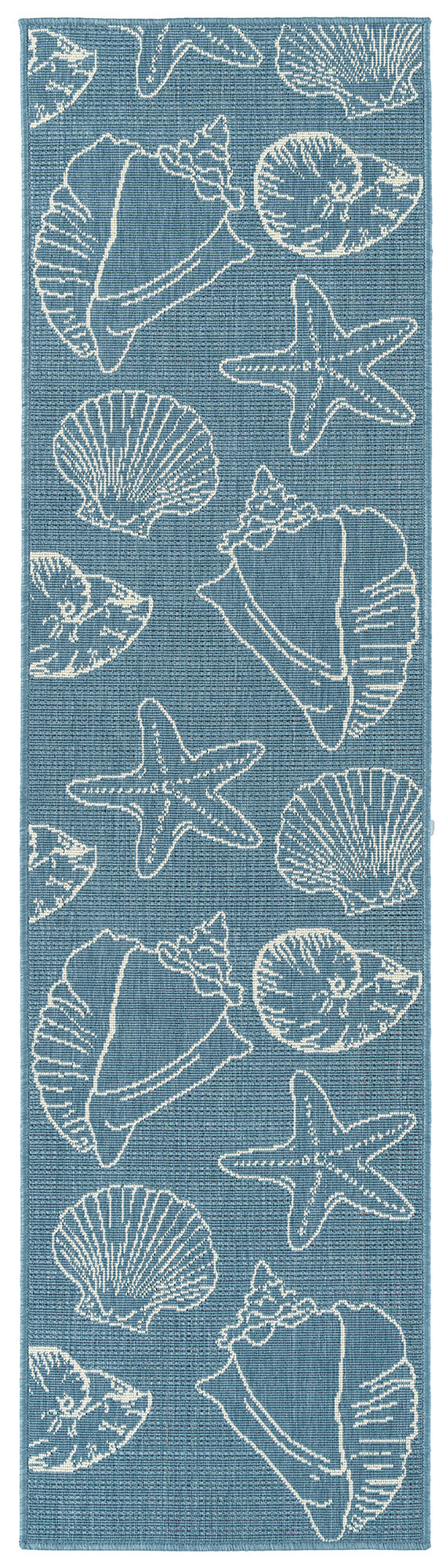 Kaleen Amalie Collection AML04-79 Light Blue Throw Rug 1'9" x 3'