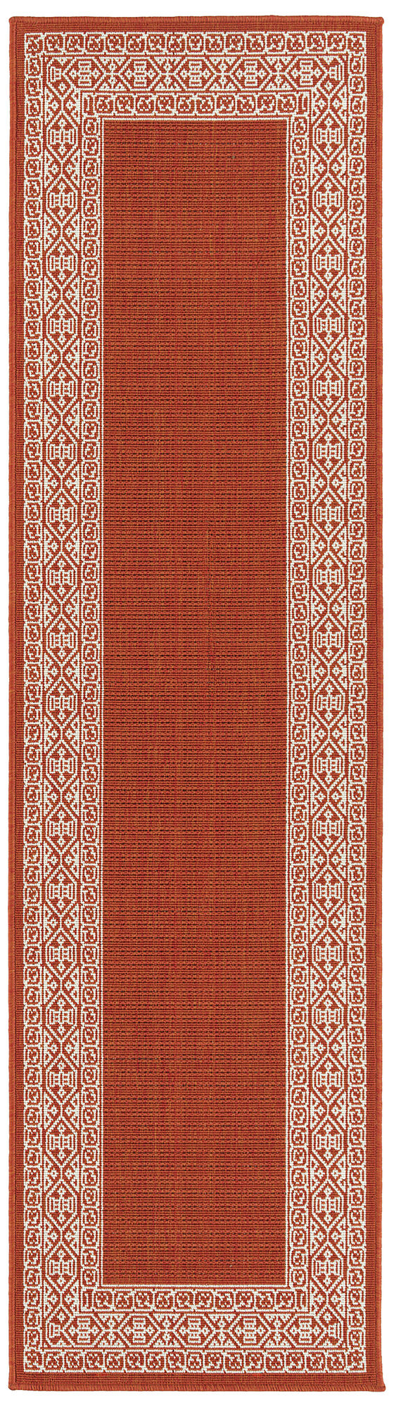 Kaleen Amalie Collection AML06-32 Tangerine Area Rug 5' x 7'6"