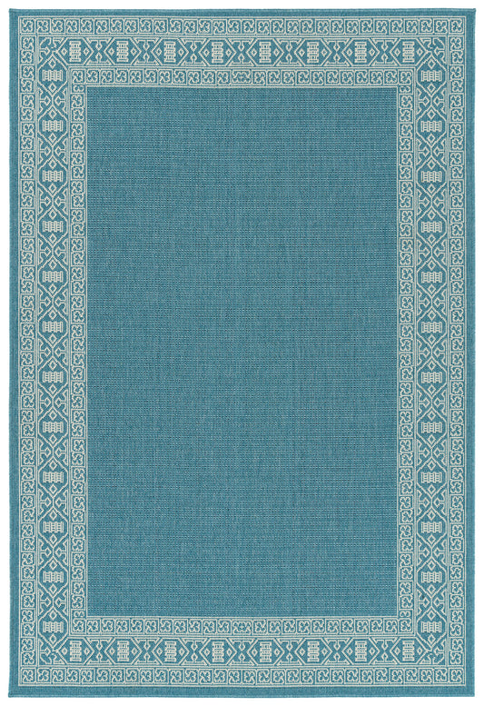 Kaleen Amalie Collection AML06-79 Light Blue Area Rug 3'6" x 5'6"