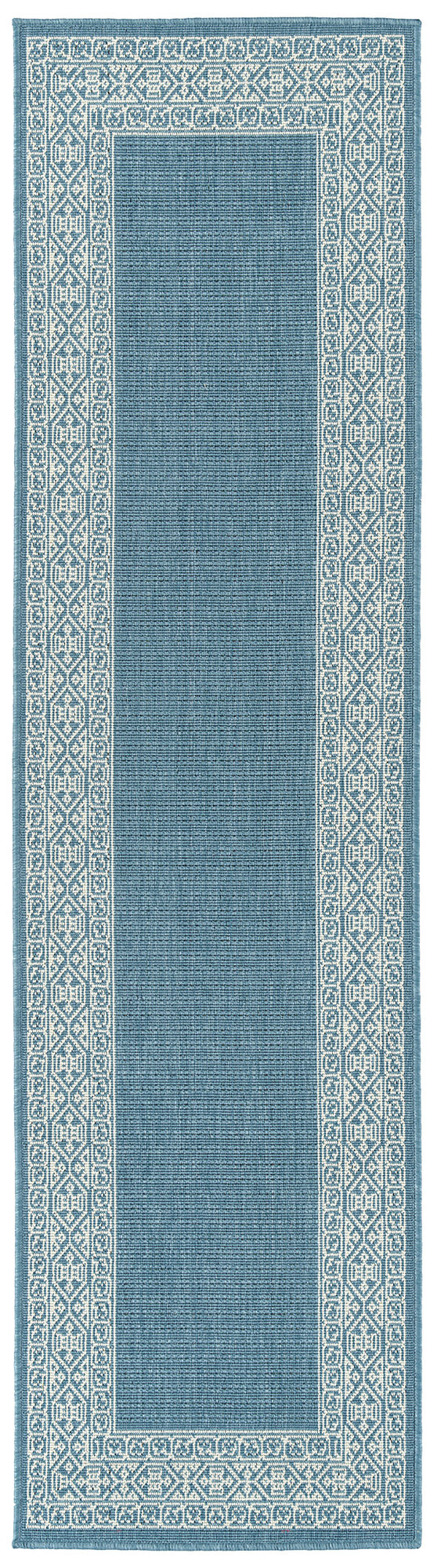 Kaleen Amalie Collection AML06-79 Light Blue Throw Rug 1'9" x 3'