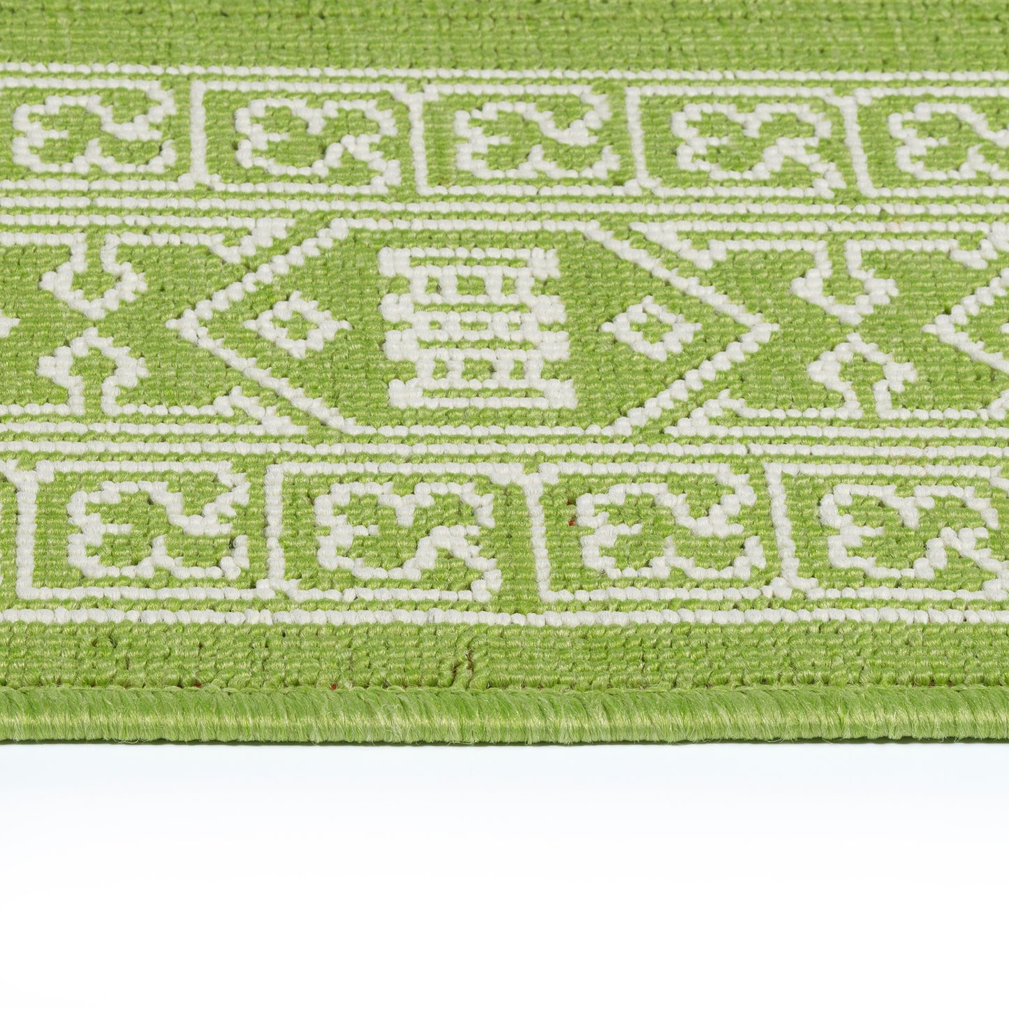 Kaleen Amalie Collection AML06-96 Lime Green Runner 2'2" x 8'