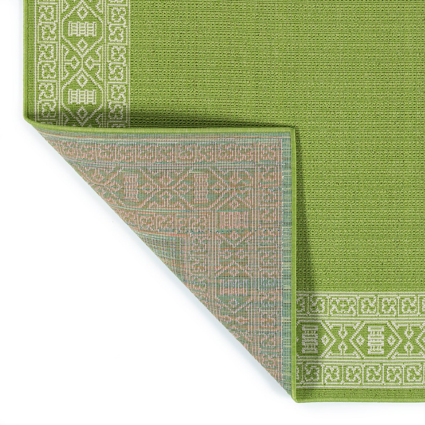 Kaleen Amalie Collection AML06-96 Lime Green Runner 2'2" x 8'