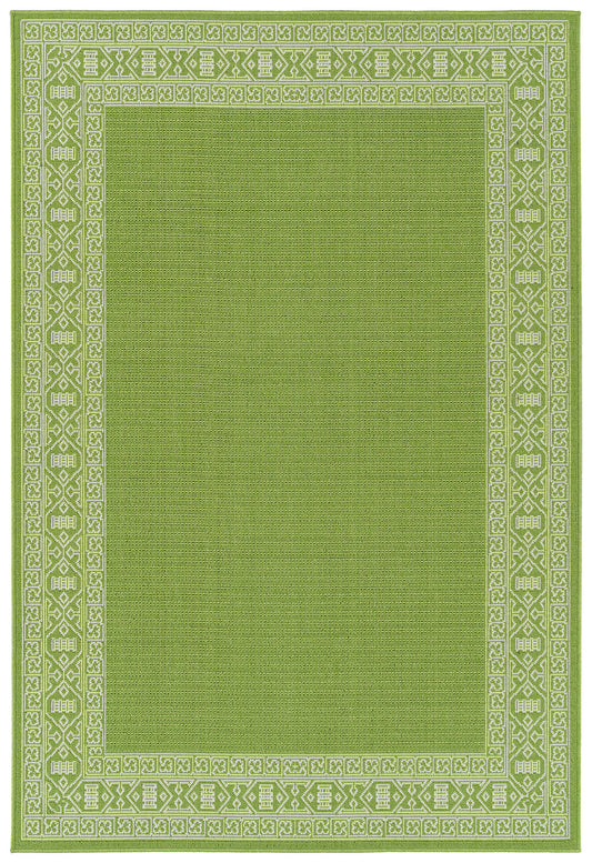 Kaleen Amalie Collection AML06-96 Lime Green Area Rug 7'2" x 10'5"