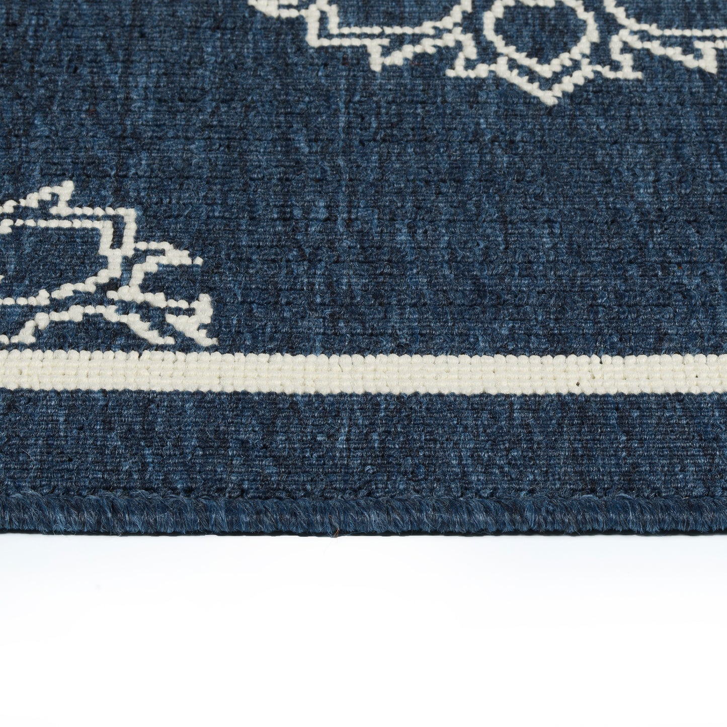 Kaleen Amalie Collection AML07-22 Navy Area Rug 7'2" x 10'5"