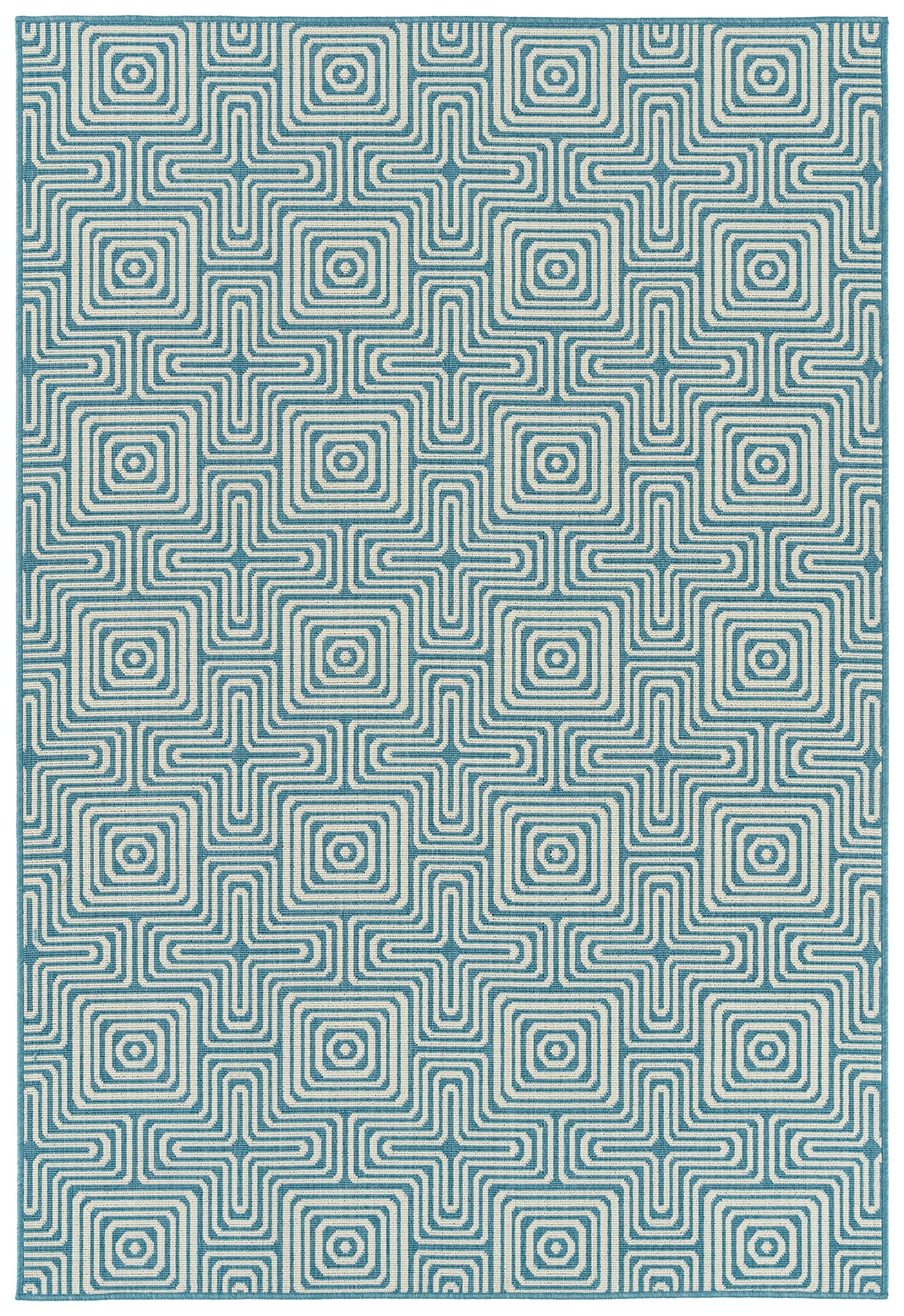 Kaleen Amalie Collection AML10-79 Light Blue Throw Rug 1'9" x 3'