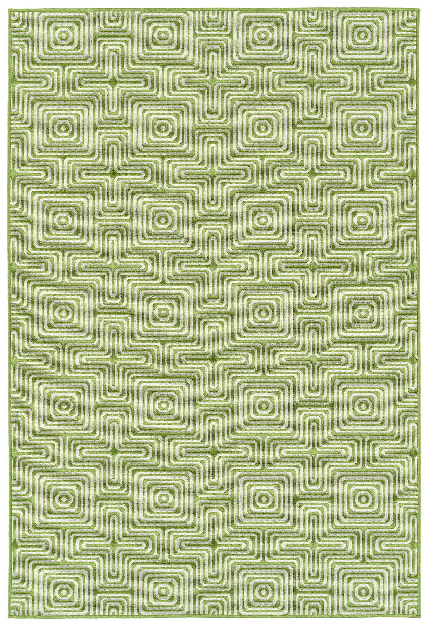 Kaleen Amalie Collection AML10-96 Lime Green Throw Rug 1'9" x 3'