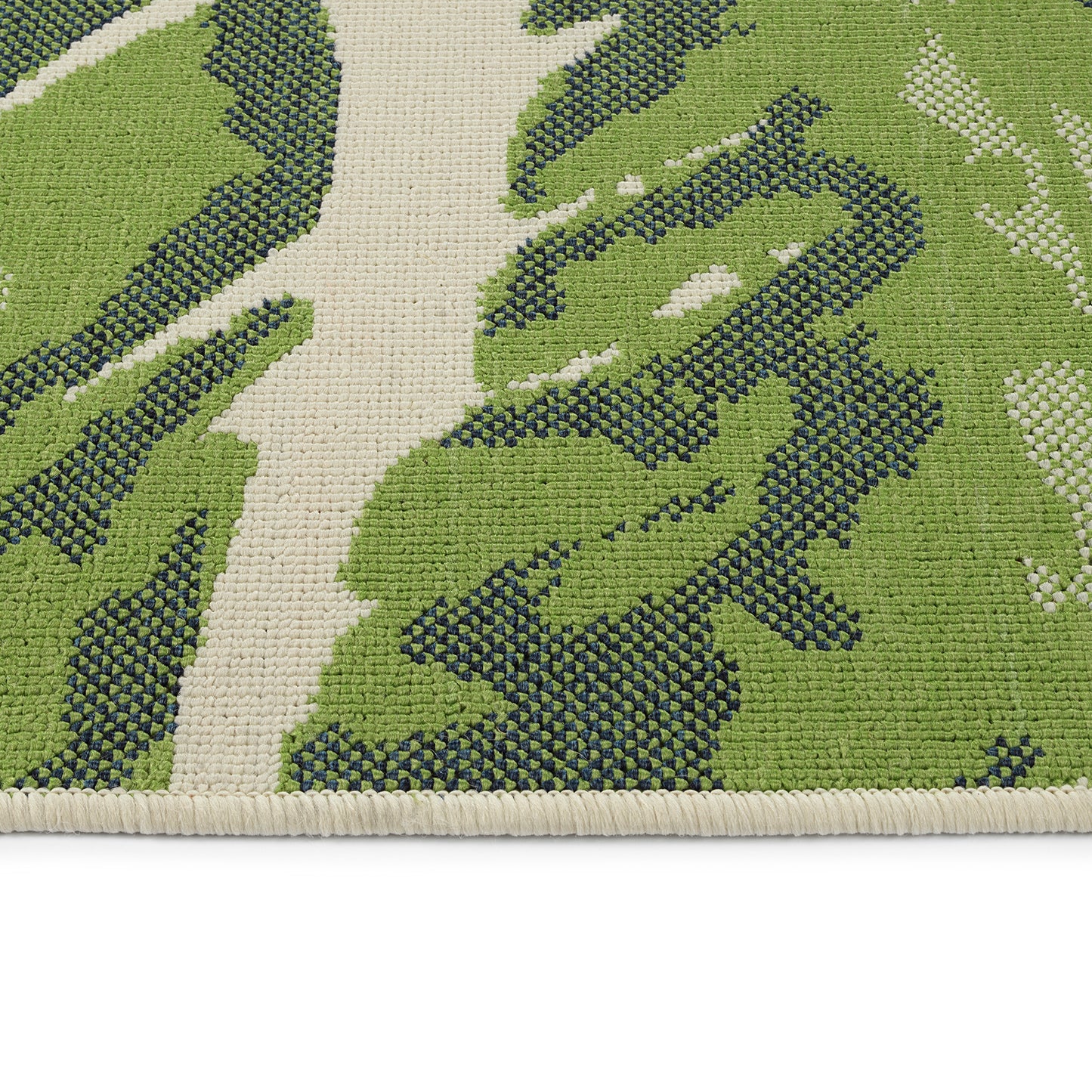 Kaleen Amalie Collection AML11-96 Lime Green Throw Rug 1'9" x 3'