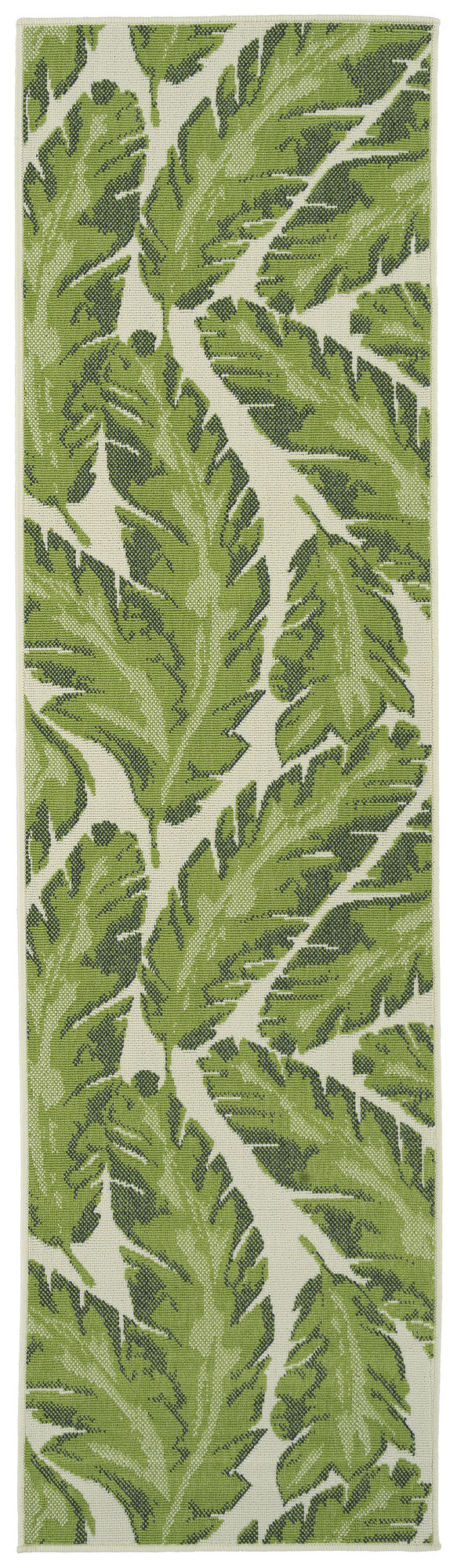 Kaleen Amalie Collection AML11-96 Lime Green Runner 2'2" x 8'