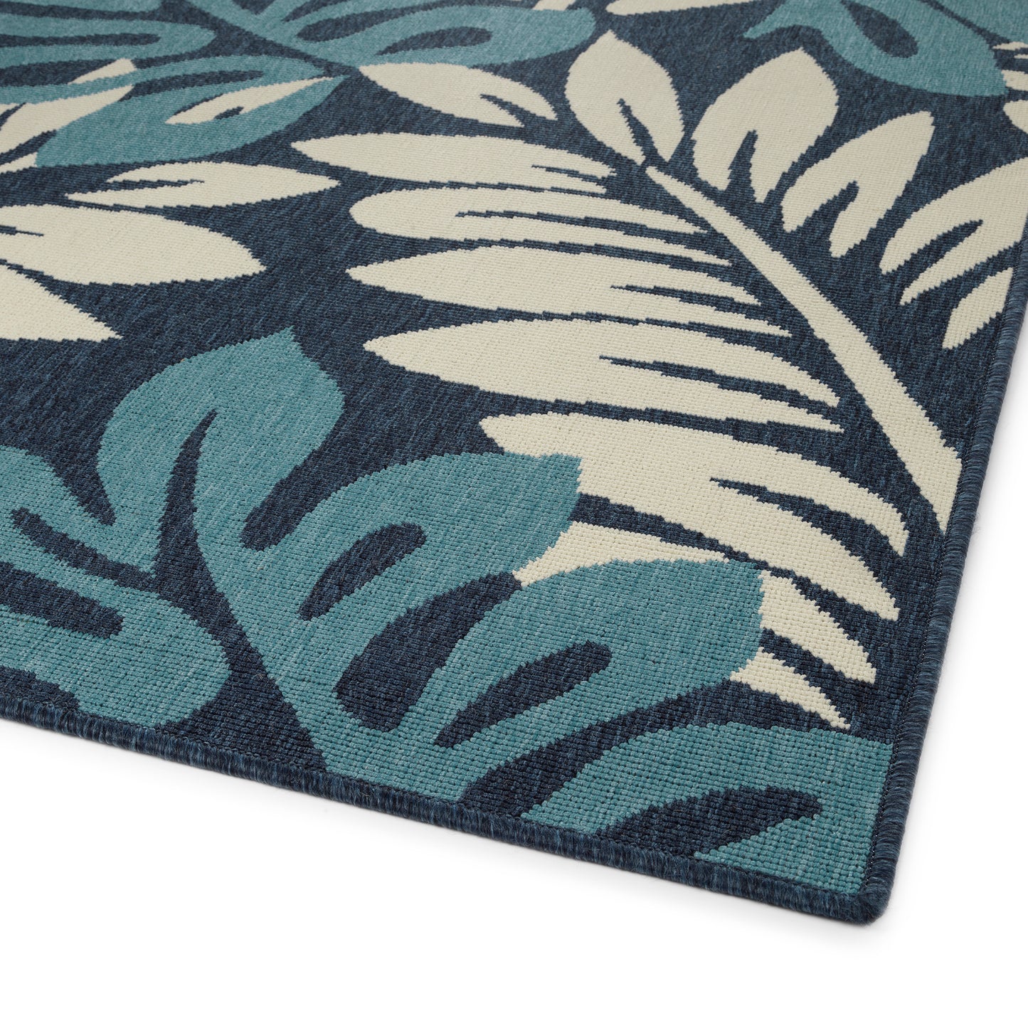 Kaleen Amalie Collection Dark Blue Throw Rug 2'5" x 3'9"