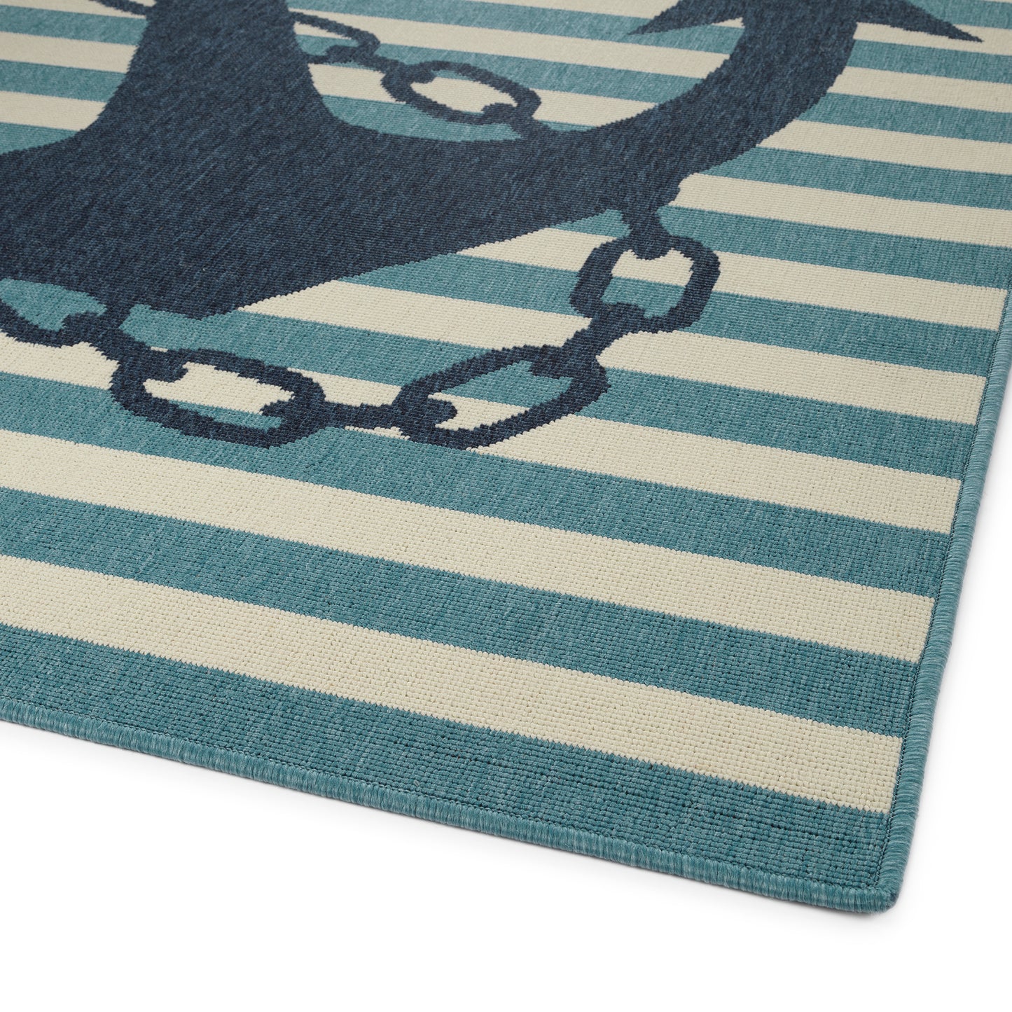 Kaleen Amalie Collection AML14-79 Light Blue Area Rug 7'2" x 10'5"