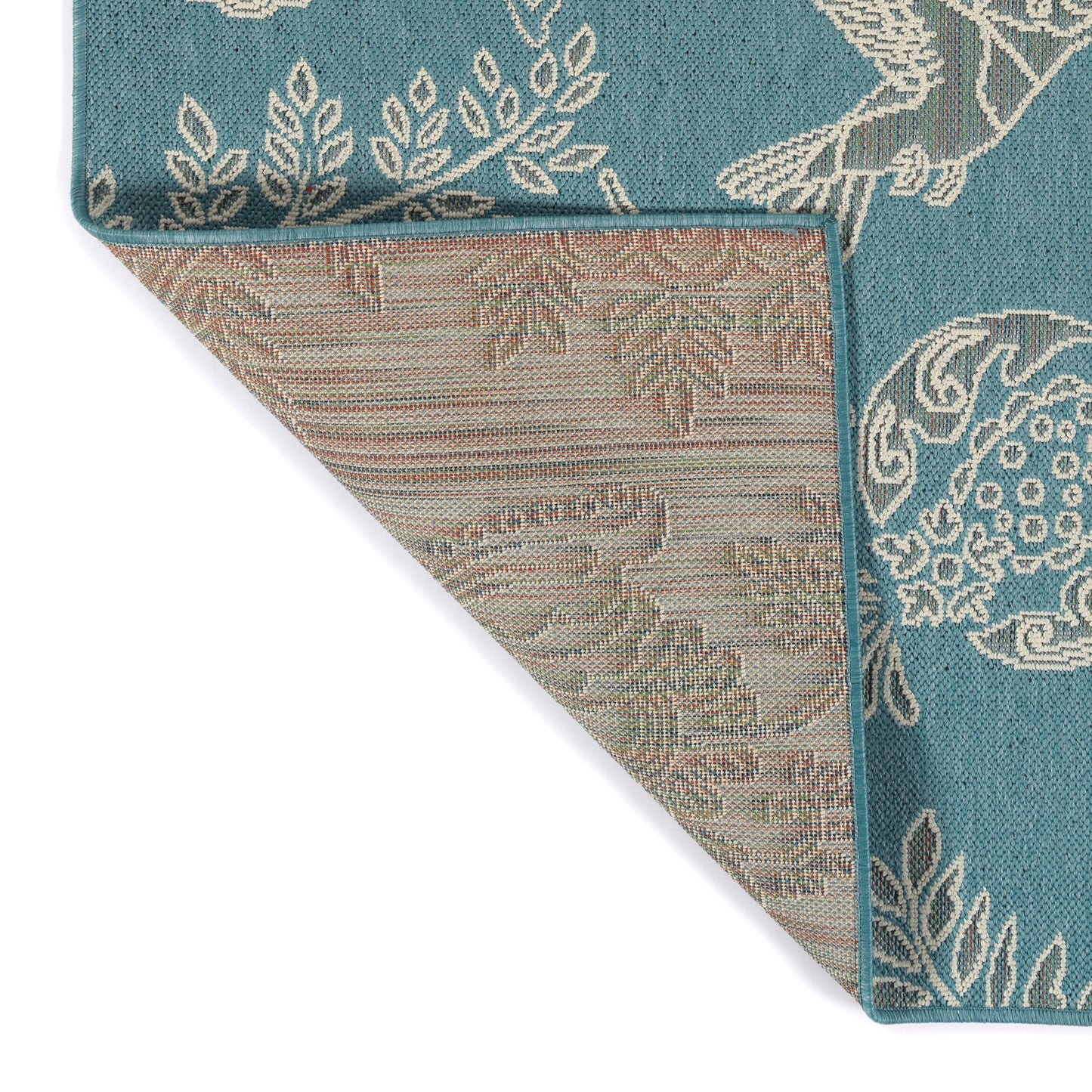 Kaleen Amalie Collection AML17-79 Light Blue Throw Rug 1'9" x 3'
