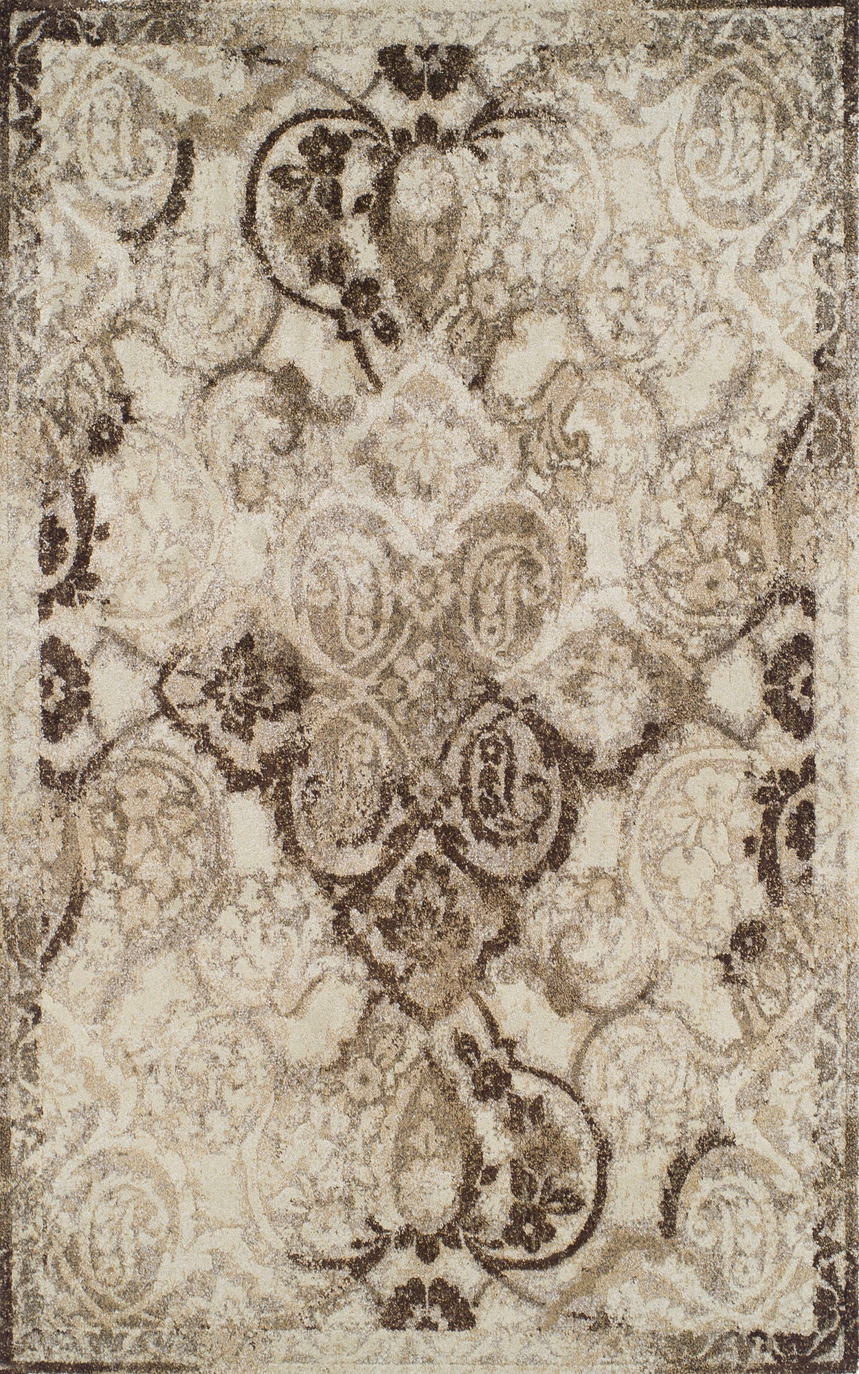 Antigua AN10 Mocha 5'3" x 7'7" Rug