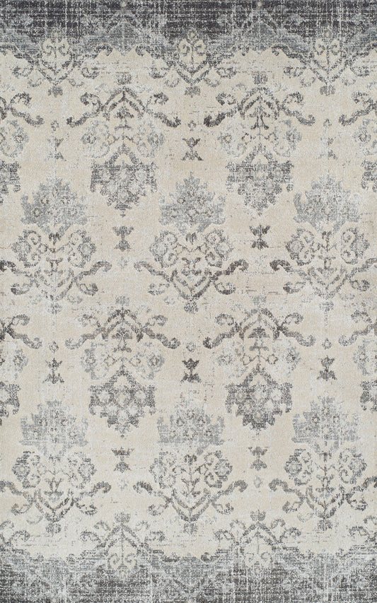 Antigua AN11 Pewter 5'3" x 7'7" Rug