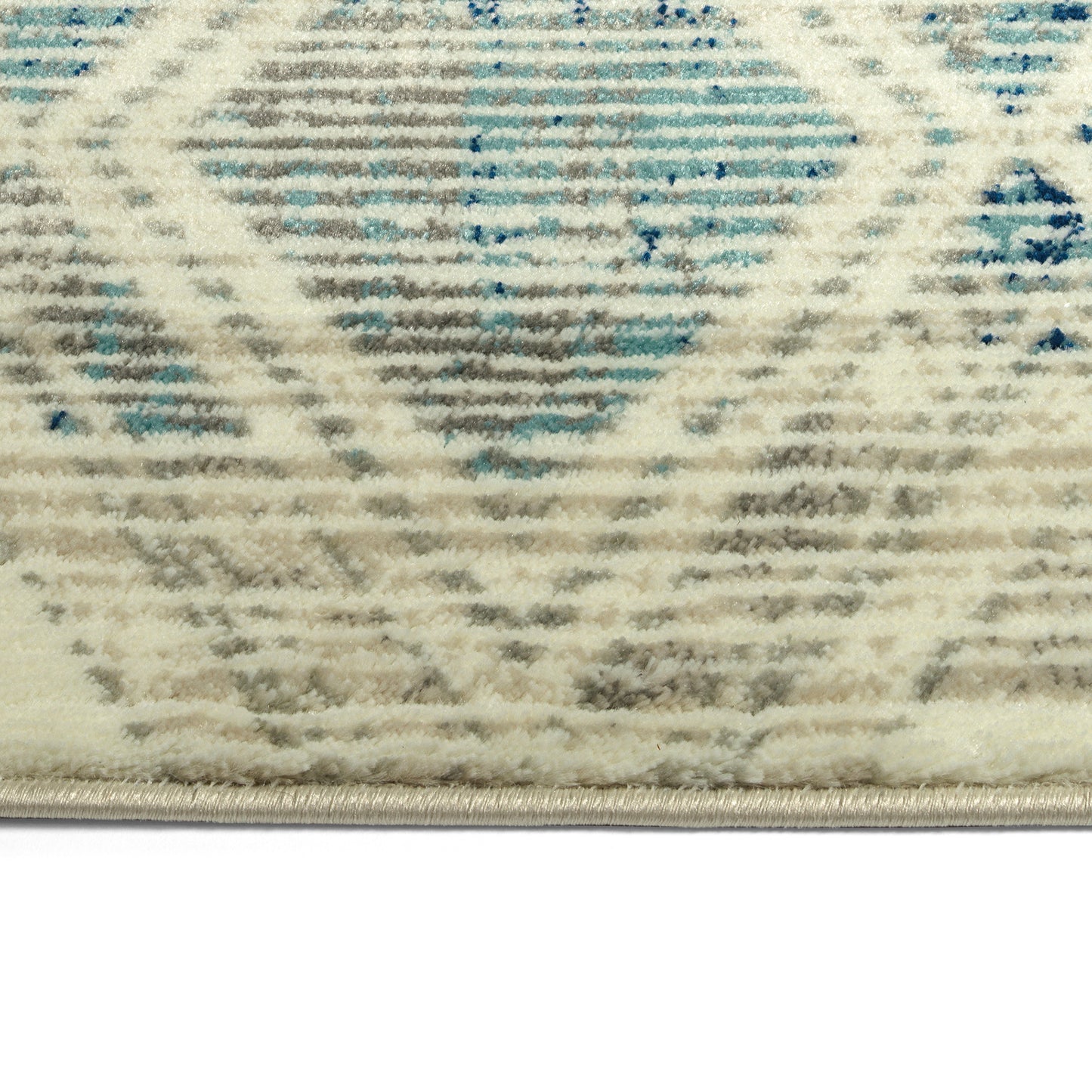 Kaleen Ania Collection Light Silver Throw Rug 3' x 5'